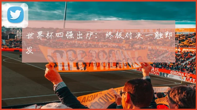 世界杯四强出炉：终极对决一触即发